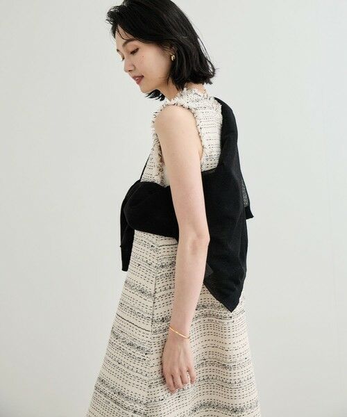 ROPE' / ロペ ロング・マキシ丈ワンピース | 【GIOLICA（ジオリカ）】別注TWEED V OP（ワンピース） | 詳細2