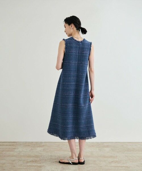 ROPE' / ロペ ロング・マキシ丈ワンピース | 【GIOLICA（ジオリカ）】別注TWEED V OP（ワンピース） | 詳細4