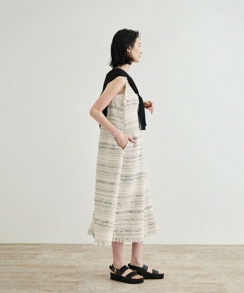 ROPE' / ロペ ロング・マキシ丈ワンピース | 【GIOLICA（ジオリカ）】別注TWEED V OP（ワンピース） | 詳細6