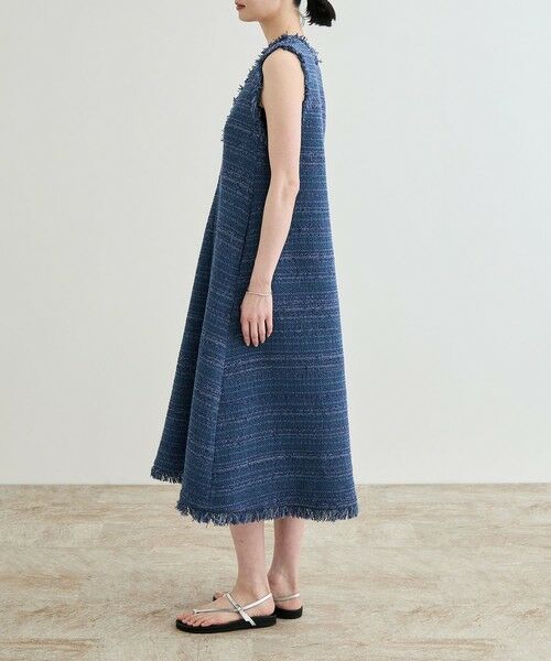 ROPE' / ロペ ロング・マキシ丈ワンピース | 【GIOLICA（ジオリカ）】別注TWEED V OP（ワンピース） | 詳細9