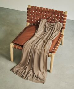 ROPE' / ロペ ロング・マキシ丈ワンピース | 【洗える・新色追加】ブライトネスヤーンギャザーワンピース