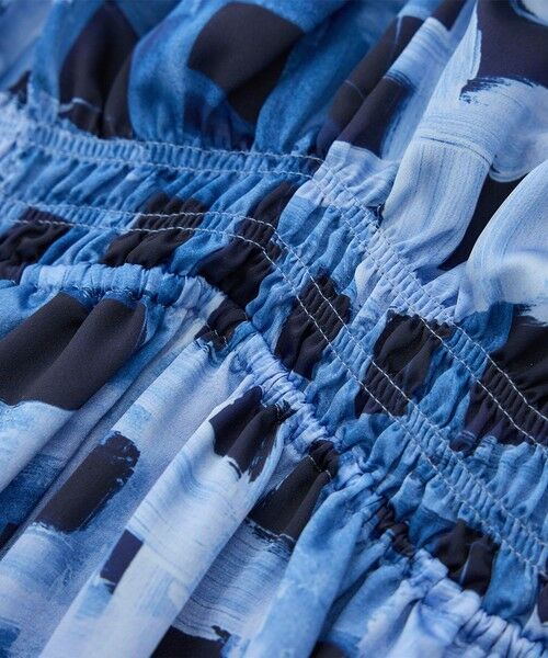 ROPE' / ロペ ロング・マキシ丈ワンピース | スクエア ジオメトリックプリントワンピース/洗える | 詳細19