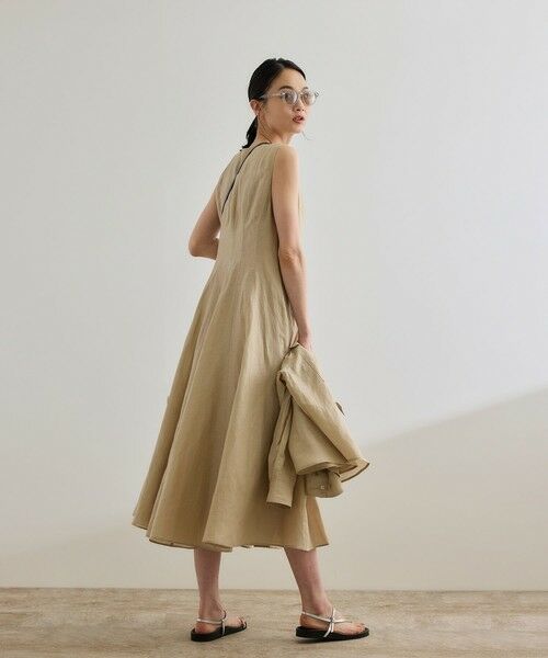 ROPE' / ロペ ロング・マキシ丈ワンピース | 【洗える】ブライトリネン パッチワンピース | 詳細13