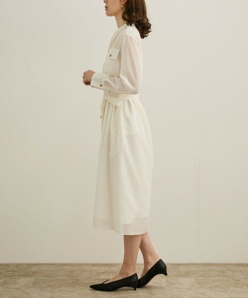 ROPE' / ロペ ロング・マキシ丈ワンピース | 【洗える】サファリシャツドレス | 詳細15