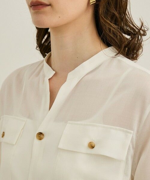 ROPE' / ロペ ロング・マキシ丈ワンピース | 【洗える】サファリシャツドレス | 詳細17