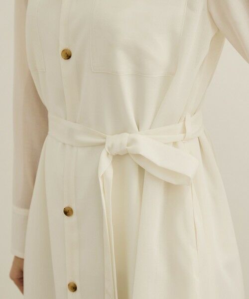 ROPE' / ロペ ロング・マキシ丈ワンピース | 【洗える】サファリシャツドレス | 詳細19
