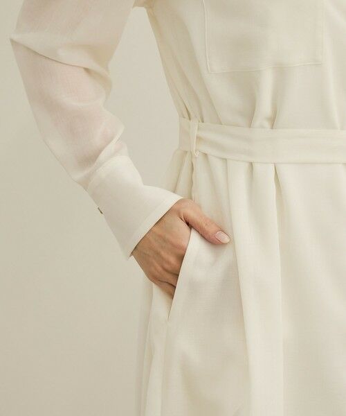 ROPE' / ロペ ロング・マキシ丈ワンピース | 【洗える】サファリシャツドレス | 詳細21