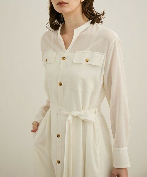 ROPE' / ロペ ロング・マキシ丈ワンピース | 【洗える】サファリシャツドレス | 詳細27