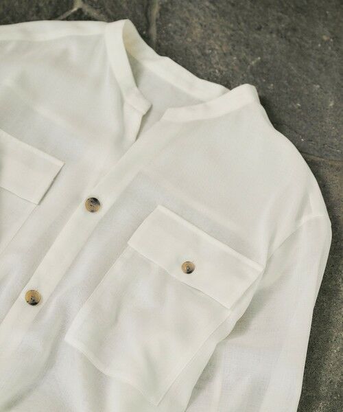 ROPE' / ロペ ロング・マキシ丈ワンピース | 【洗える】サファリシャツドレス | 詳細3