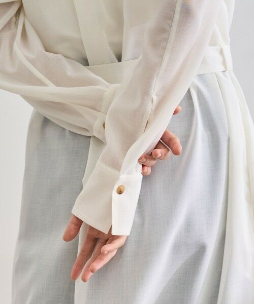 ROPE' / ロペ ロング・マキシ丈ワンピース | 【洗える】サファリシャツドレス | 詳細8
