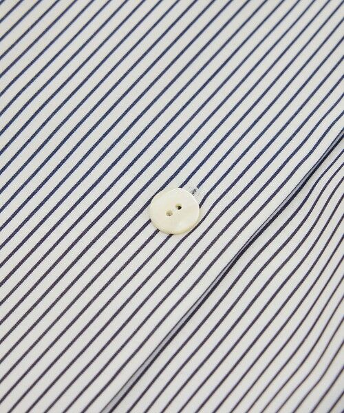 ROPE' / ロペ ミニ丈・ひざ丈ワンピース | 【洗える】シャツワンピース（無地・ストライプ） | 詳細23