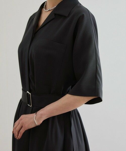 ROPE' / ロペ ロング・マキシ丈ワンピース | 【洗える】サファリシャツワンピース | 詳細19