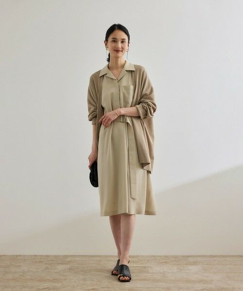 ROPE' / ロペ ロング・マキシ丈ワンピース | 【洗える】サファリシャツワンピース | 詳細27