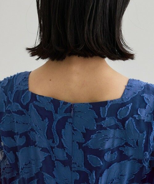 ROPE' / ロペ ロング・マキシ丈ワンピース | 【洗える】スクエアーネックワンピース（ジャガード/サッカー素材） | 詳細16