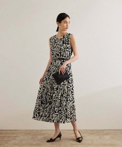 ROPE' / ロペ ロング・マキシ丈ワンピース | 【DEVEAUX（デヴォー）】Aラインフレアワンピース/洗える | 詳細11