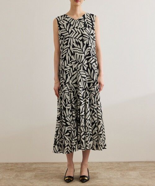 ROPE' / ロペ ロング・マキシ丈ワンピース | 【DEVEAUX（デヴォー）】Aラインフレアワンピース/洗える | 詳細14