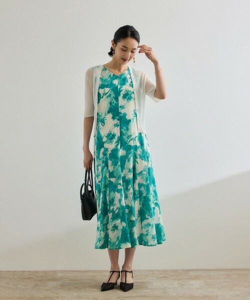 ROPE' / ロペ ロング・マキシ丈ワンピース | 【DEVEAUX（デヴォー）】Aラインフレアワンピース/洗える | 詳細25