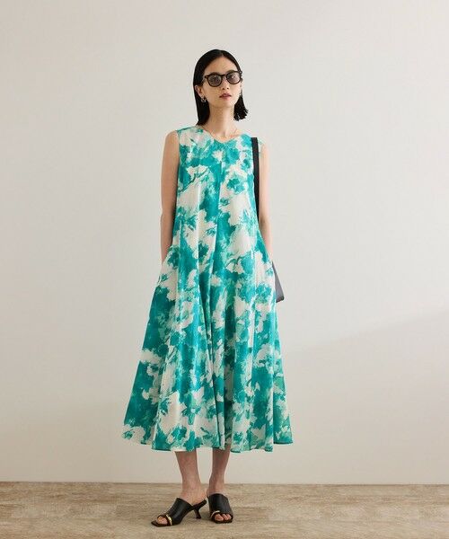 ROPE' / ロペ ロング・マキシ丈ワンピース | 【DEVEAUX（デヴォー）】Aラインフレアワンピース/洗える | 詳細7