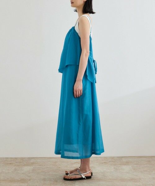 ROPE' / ロペ ロング・マキシ丈ワンピース | コットンシルクワンピース/洗える | 詳細11