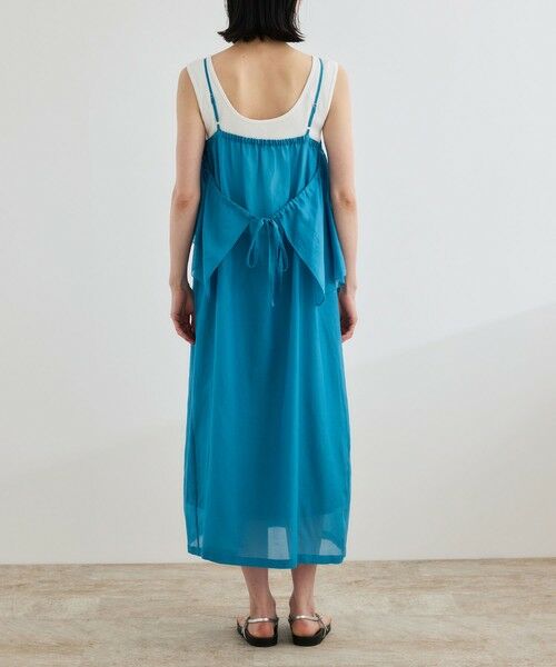 ROPE' / ロペ ロング・マキシ丈ワンピース | コットンシルクワンピース/洗える | 詳細8