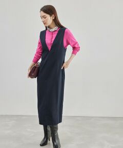 ROPE' / ロペ ドレス | ウール調ジャンスカ