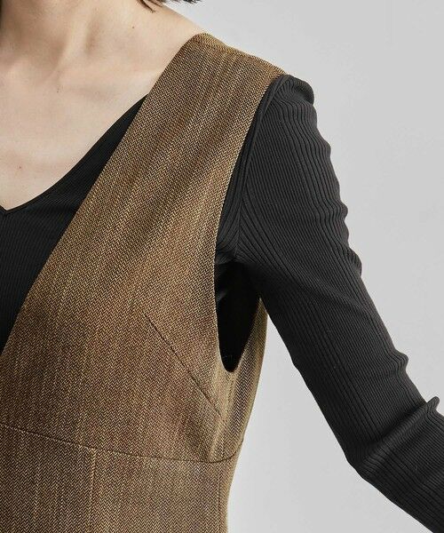 ROPE' / ロペ ドレス | ウール調ジャンスカ | 詳細1