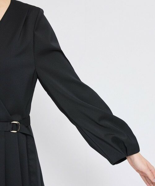 ROPE' / ロペ ロング・マキシ丈ワンピース | タックフレアステッチワンピース | 詳細10