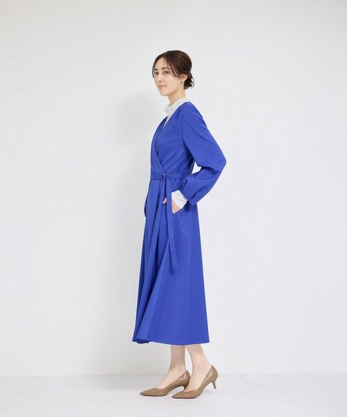 ROPE' / ロペ ロング・マキシ丈ワンピース | タックフレアステッチワンピース | 詳細2