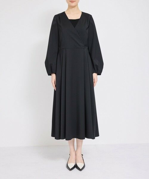 ROPE' / ロペ ロング・マキシ丈ワンピース | タックフレアステッチワンピース | 詳細4