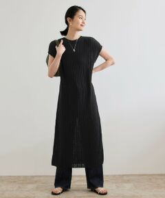 ROPE' / ロペ ドレス | 【COOHEM（コーヘン）】SHADOW STRIPE KNIT ONE-PIECE【WEB・一部店舗限定】【一部別注カラー】/洗える