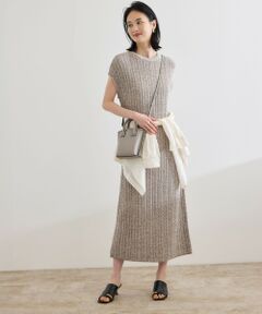 ROPE' / ロペ ドレス | 【COOHEM（コーヘン）】SHADOW STRIPE KNIT ONE-PIECE【WEB・一部店舗限定】【一部別注カラー】/洗える