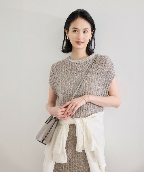 ROPE' / ロペ ドレス | 【COOHEM（コーヘン）】SHADOW STRIPE KNIT ONE-PIECE【WEB・一部店舗限定】【一部別注カラー】/洗える | 詳細12