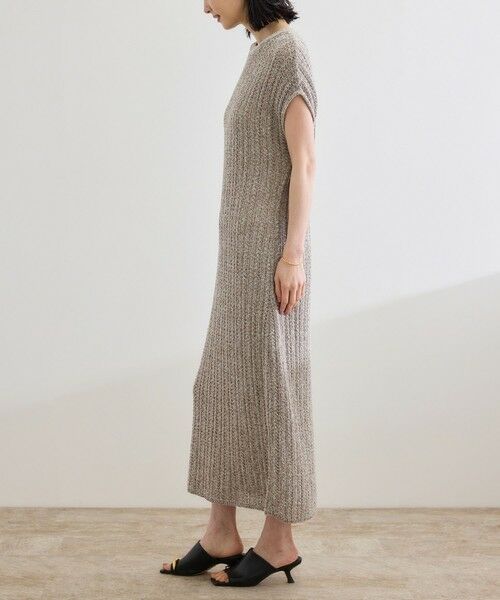 ROPE' / ロペ ドレス | 【COOHEM（コーヘン）】SHADOW STRIPE KNIT ONE-PIECE【WEB・一部店舗限定】【一部別注カラー】/洗える | 詳細14