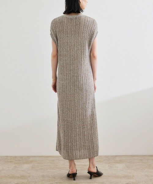 ROPE' / ロペ ドレス | 【COOHEM（コーヘン）】SHADOW STRIPE KNIT ONE-PIECE【WEB・一部店舗限定】【一部別注カラー】/洗える | 詳細15