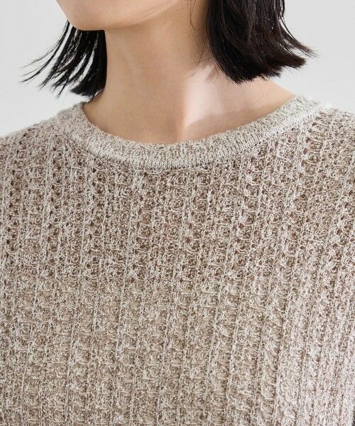 ROPE' / ロペ ドレス | 【COOHEM（コーヘン）】SHADOW STRIPE KNIT ONE-PIECE【WEB・一部店舗限定】【一部別注カラー】/洗える | 詳細16