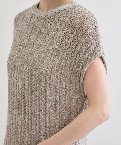 ROPE' / ロペ ドレス | 【COOHEM（コーヘン）】SHADOW STRIPE KNIT ONE-PIECE【WEB・一部店舗限定】【一部別注カラー】/洗える | 詳細17