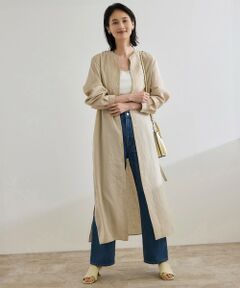 ROPE' / ロペ ロング・マキシ丈ワンピース | 【WEB・一部店舗限定】フロントオープンシャツワンピース/洗える