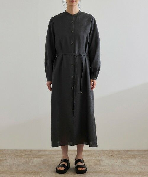 ROPE' / ロペ ロング・マキシ丈ワンピース | 【WEB・一部店舗限定】フロントオープンシャツワンピース/洗える | 詳細10