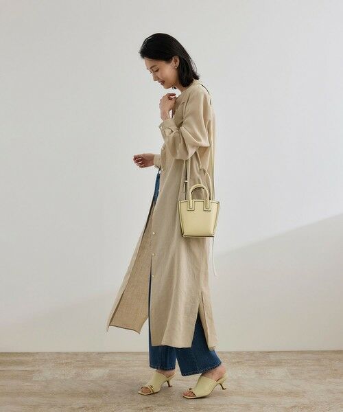 ROPE' / ロペ ロング・マキシ丈ワンピース | 【WEB・一部店舗限定】フロントオープンシャツワンピース/洗える | 詳細8