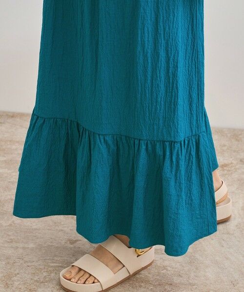 ROPE' / ロペ ロング・マキシ丈ワンピース | 【WEB・一部店舗限定】バックシャンティアードワンピース/洗える | 詳細12