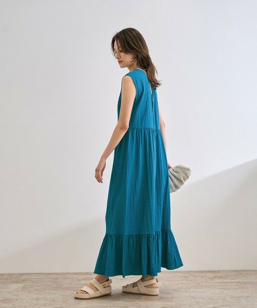 ROPE' / ロペ ロング・マキシ丈ワンピース | 【WEB・一部店舗限定】バックシャンティアードワンピース/洗える | 詳細17