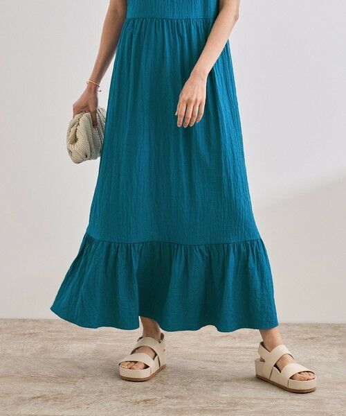 ROPE' / ロペ ロング・マキシ丈ワンピース | 【WEB・一部店舗限定】バックシャンティアードワンピース/洗える | 詳細3