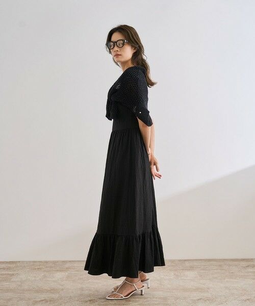 ROPE' / ロペ ロング・マキシ丈ワンピース | 【WEB・一部店舗限定】バックシャンティアードワンピース/洗える | 詳細5