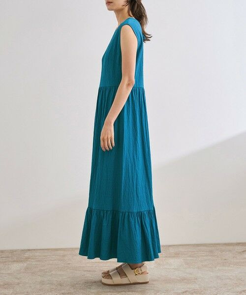 ROPE' / ロペ ロング・マキシ丈ワンピース | 【WEB・一部店舗限定】バックシャンティアードワンピース/洗える | 詳細7