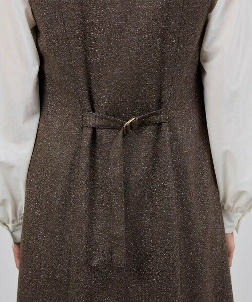 ROPE' / ロペ ロング・マキシ丈ワンピース | スノーツイードジャンパースカート/イージーケア | 詳細14
