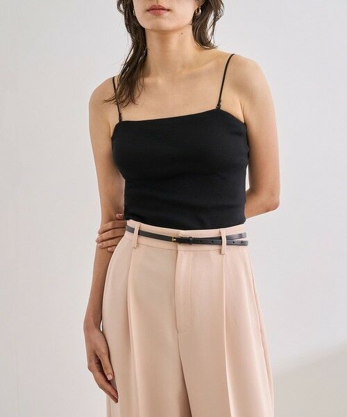 ROPE' / ロペ キャミソール・チューブトップ | カップ付きオーガニックコットンキャミソール/洗える | 詳細3