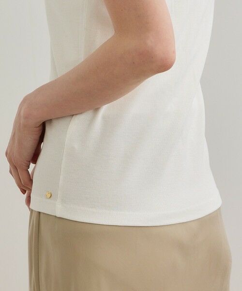 ROPE' / ロペ タンクトップ | 【WEB・一部店舗限定】【接触冷感/UVカット】チュールコンビテレコタンクトップ | 詳細9