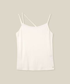 ROPE' / ロペ キャミソール・チューブトップ | 【WEB・一部店舗限定】【接触冷感/UVカット】前後2WAY チュールコンビアシメキャミソール