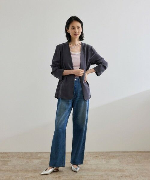 ROPE' / ロペ キャミソール・チューブトップ | 【WEB・一部店舗限定】【接触冷感/UVカット】前後2WAY チュールコンビアシメキャミソール | 詳細1