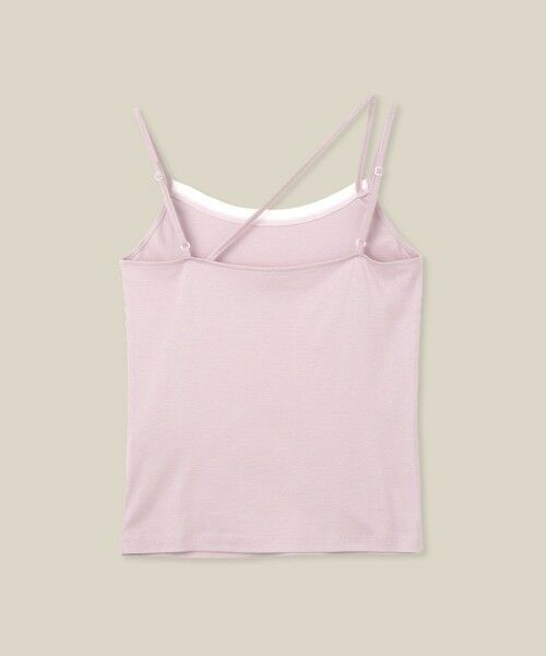 ROPE' / ロペ キャミソール・チューブトップ | 【WEB・一部店舗限定】【接触冷感/UVカット】前後2WAY チュールコンビアシメキャミソール | 詳細12